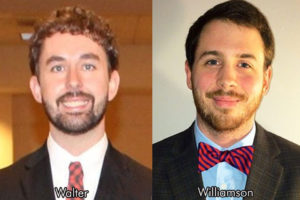 Walter & Williamson Win Outstanding Teaching Assistant Award