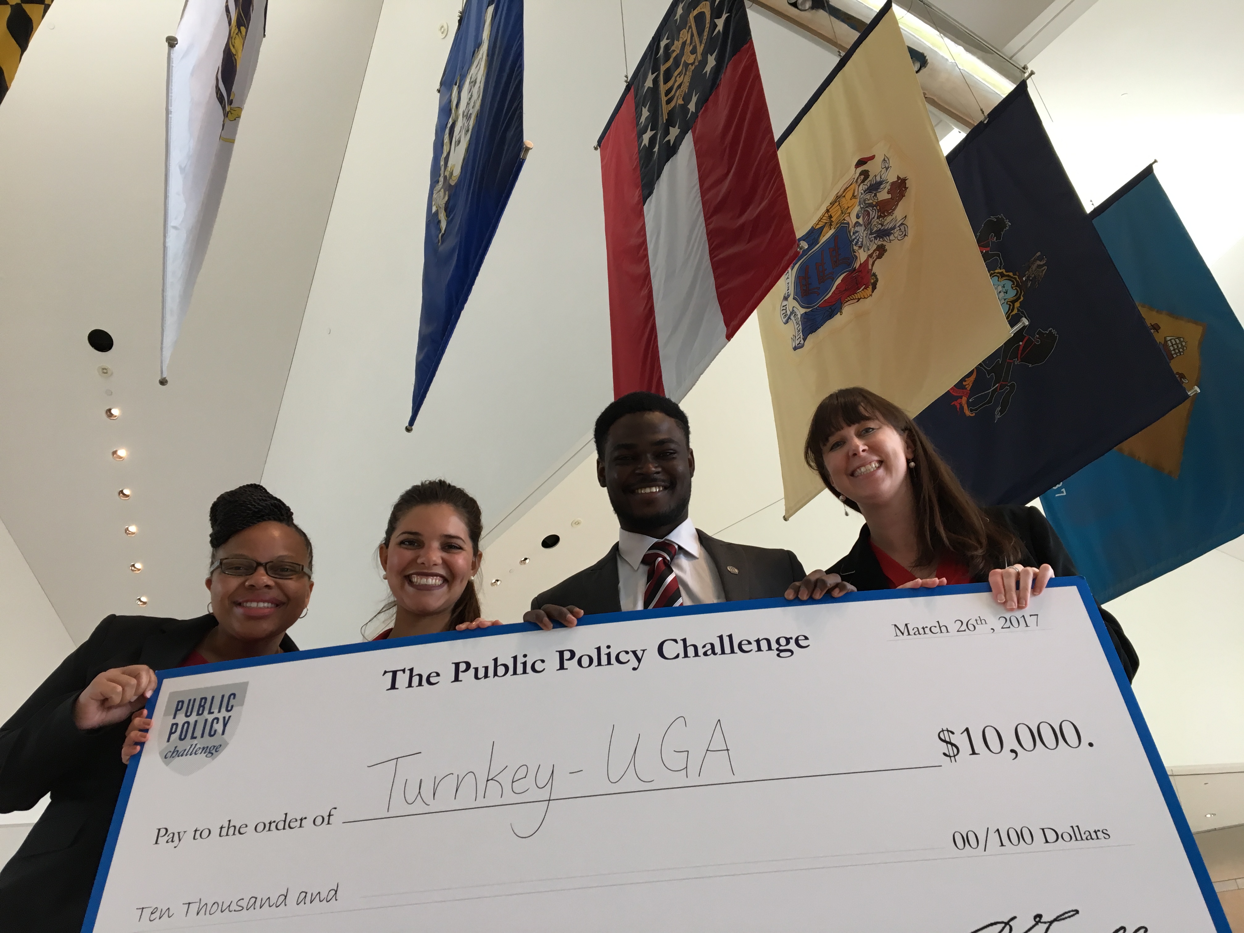 SPIA Students Win National Policy Competition with Life Saving App