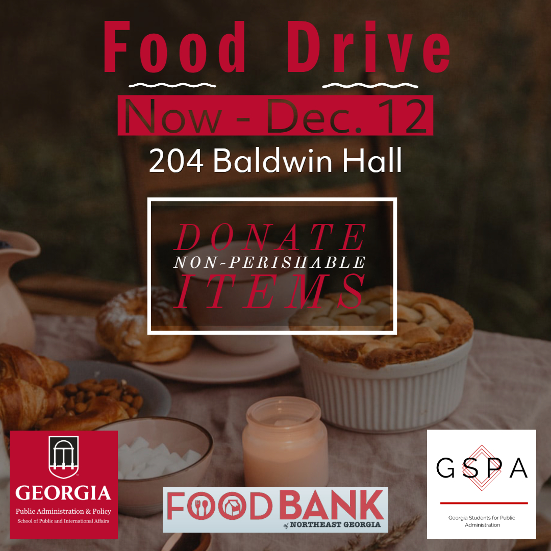 Public Administration & Policy November Nonprofit of the Month: Food Bank of Northeast Georgia