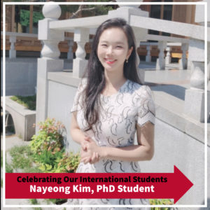 INTERNATIONAL EDUCATION MONTH: PADP CELEBRATES PHD STUDENT NAYEONG KIM
