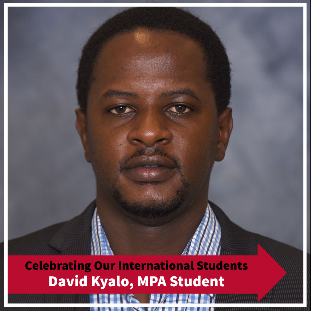 International Education Month: PADP Celebrates MPA Student David Kyalo