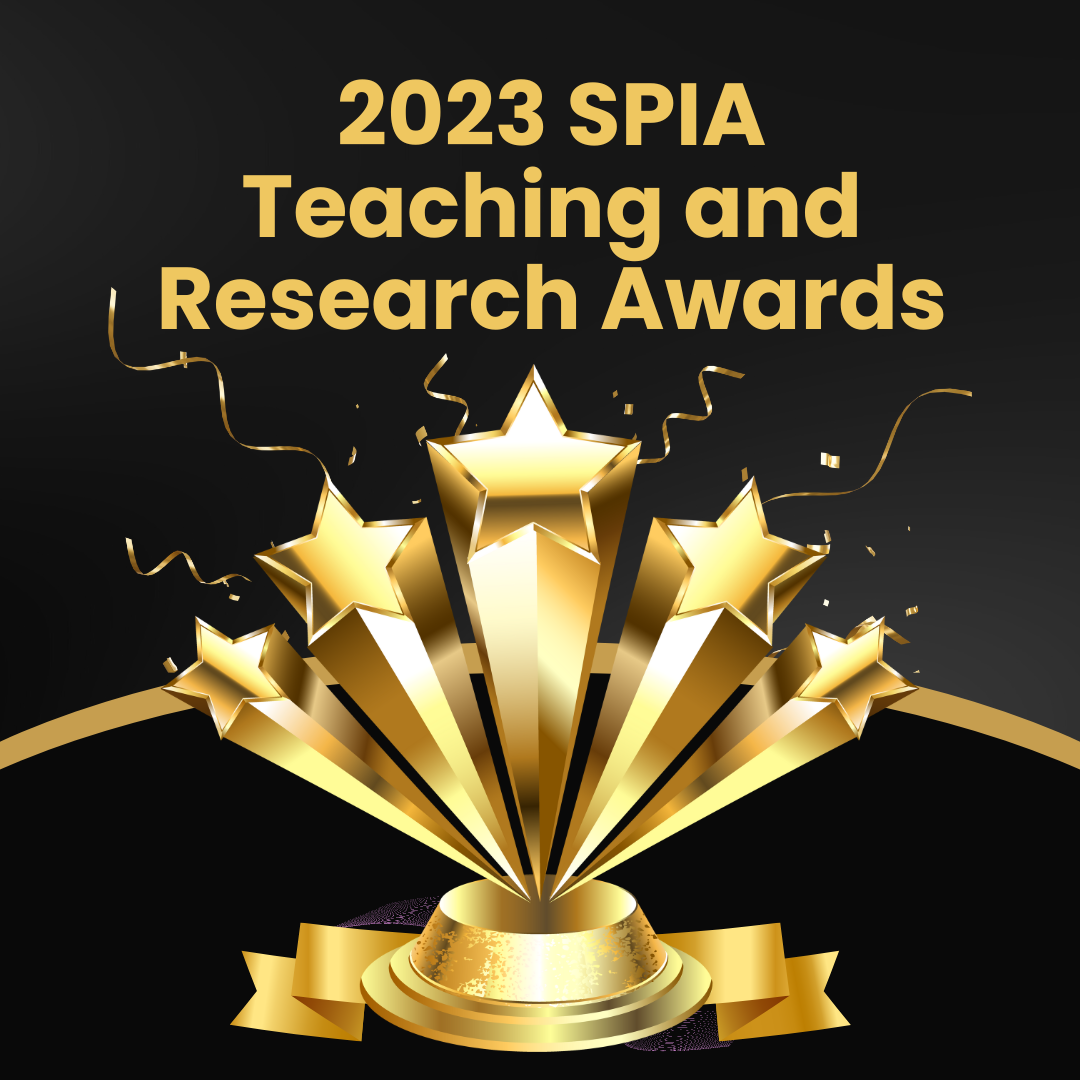 2023 SPIA Teaching and Research Awards