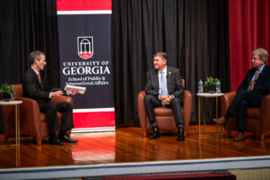 UGA hosts Senators Manchin, Blunt at first Johnny Isakson Symposium on Political Civility