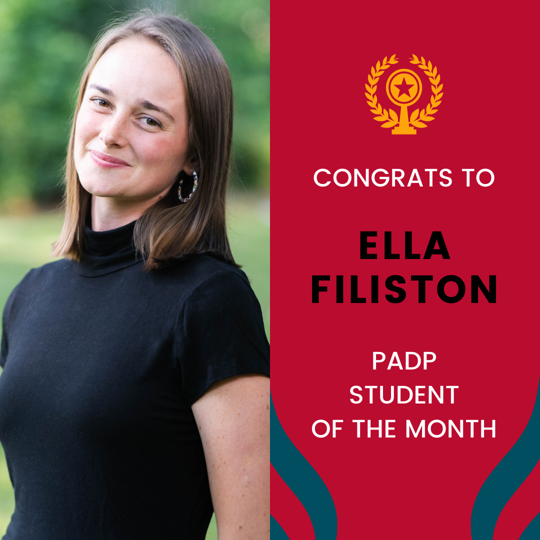 February 2024 MPA Student of the Month: Ella Filston