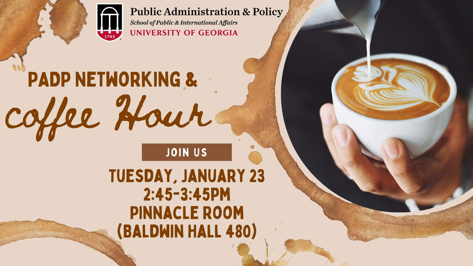 PADP Networking & Coffee Hour