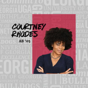 MEET NEW ALUMNI BOARD MEMBER COURTNEY RHODES