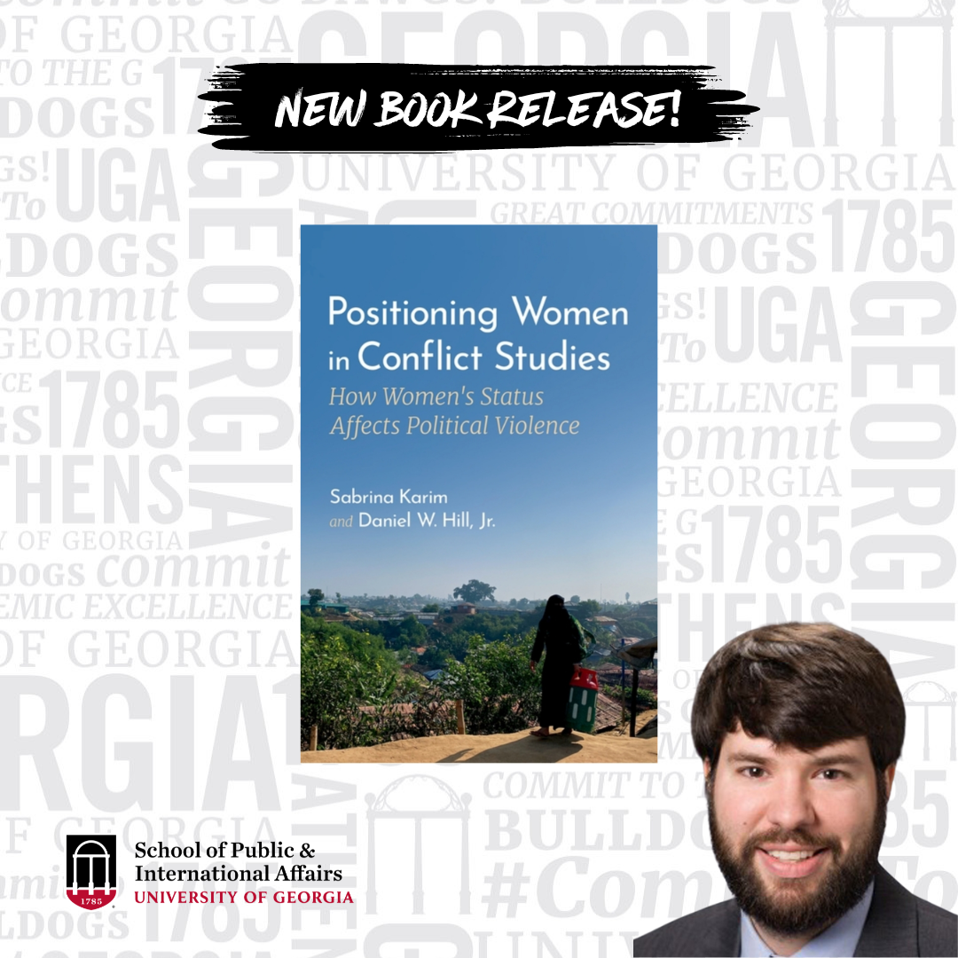 Dr. Hill Publishes New Book: “Positioning Women in Conflict Studies”