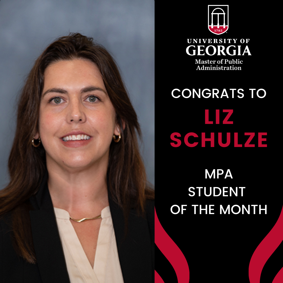 September 2024 MPA Student of the Month: Elizabeth Schulze