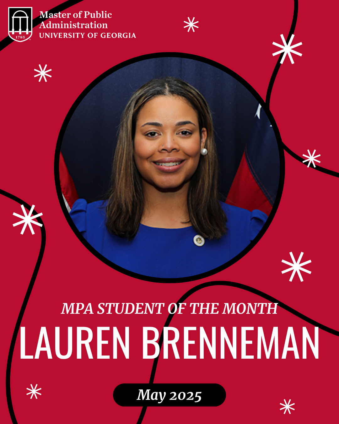 May 2025 MPA Student of the Month: Lauren Brenneman