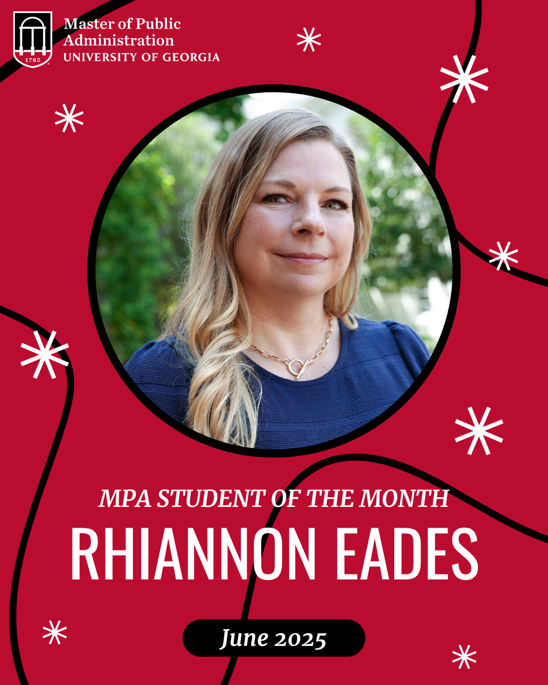 June 2025 MPA Student of the Month: Rhiannon Eades