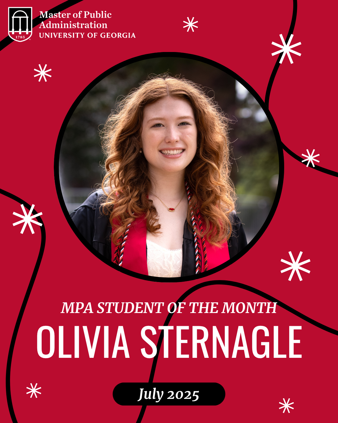 July 2025 MPA Student of the Month: Olivia Sternagle